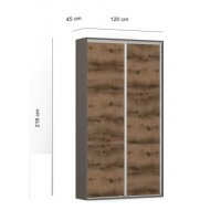 DRESSING LEX 120-218-45 D GRI/DMON